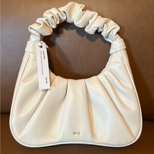 JW PEI Elegant Cream Shoulder Bag